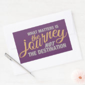 JOURNEYカスタムステッカー 長方形シール (封筒)