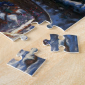 Journey -ファンタジー林の山景色アート ジグソーパズル (側面)