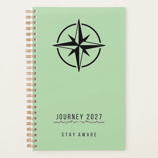 Journey 2027 プランナー手帳 (正面)