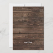 Journey 5" x 7"招待状/フラットカード 招待状 (裏面)