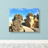 Journey Beyond the Bend  キャンバスプリント (インサイチュ (ウッドフロア))