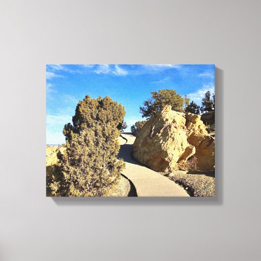 Journey Beyond the Bend  キャンバスプリント (正面)