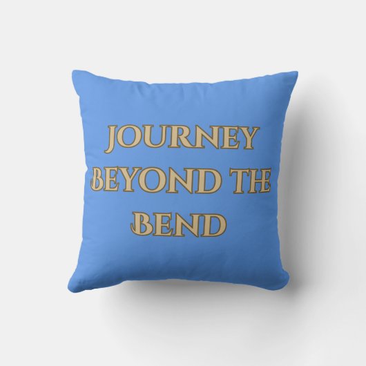 Journey Beyond the Bend クッション (裏面)