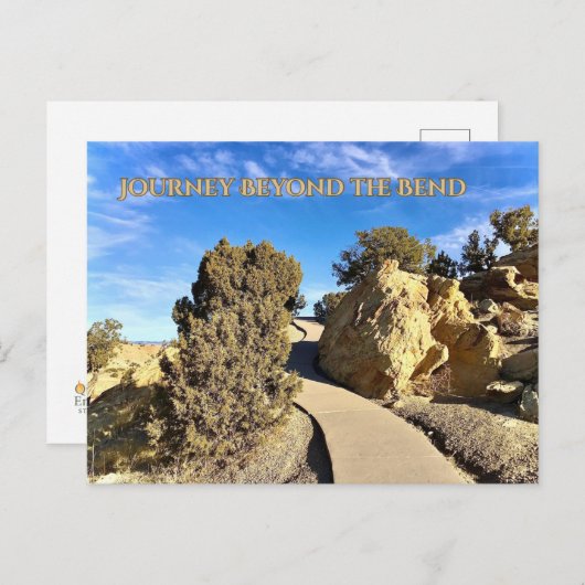 Journey Beyond the Bend ポストカード (正面/裏面)