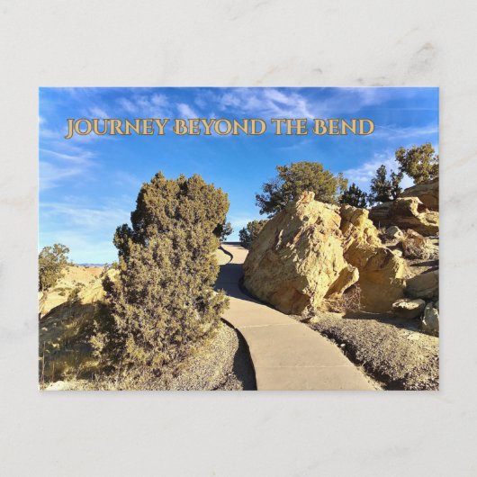 Journey Beyond the Bend ポストカード (正面)