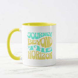 Journey Beyond the Horizon – Inspirational Travel  マグカップ