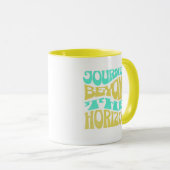 Journey Beyond the Horizon – Inspirational Travel マグカップ (正面右)