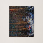 Journey - fantasy forest mountain landscape art ジグソーパズル (縦)