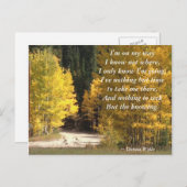 Journey - "I'm On My Way" ポストカード (正面/裏面)