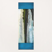 「Journey is the Destination」ハワイビーチ写真 ヨガマット (正面)