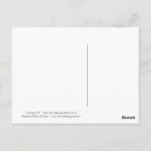 「Journey On」葉はがき ポストカード (裏面)