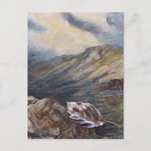 「Journey On」葉はがき ポストカード (正面)