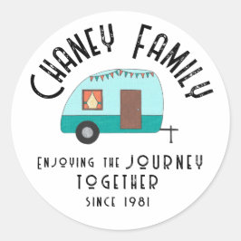 Journey the Journey Cousins Camp ラウンドシール