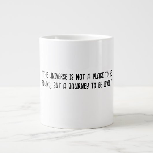 Journey Through the Universe Specialty Mug ジャンボコーヒーマグカップ (正面)