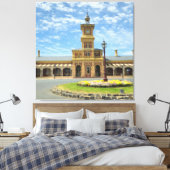 Journey through Time at Albury Station キャンバスプリント (インサイチュ (寝室))