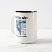 Journeyman Lineman Mug ツートーンマグカップ (正面左)