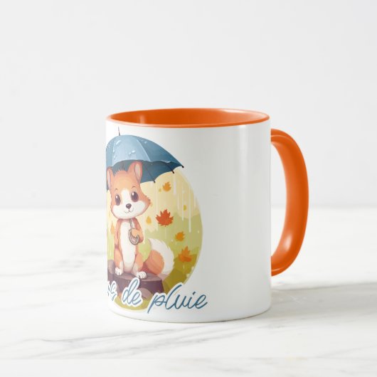 Jours de pluie マグカップ (正面右)