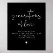 JOVIエギー黒い世代の愛結婚のサイン ポスター (正面)