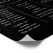 JOVIボーモダンホブラック1年目マイルストーンポスター ポスター (角)