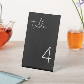 JOVI白黒モダンミニマリストテーブル番号 台座サイン (インサイチュ)