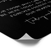 JOVI ブラック エッジィ 思い出のプレート ポスター (角)