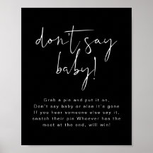 JOVI モダン エッジー ブラック Don't Say Baby サイン