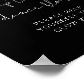 JOVI Black Light Up the Dance Floor Glow Stick ポスター (角)