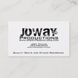 JoWaYの生産の名刺 名刺