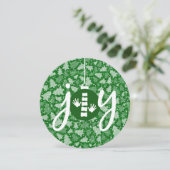 JOYカイロプラクティックフラットホリデークリスマスカード シーズンカード (スタンド正面)