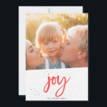 JOYクリスマスカード[赤] シーズンカード<br><div class="desc">MOST WONDERFUL TIMEクリスマスカード[白]</div>