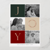 JOYグリッドフォト 箔シーズンカード (正面)