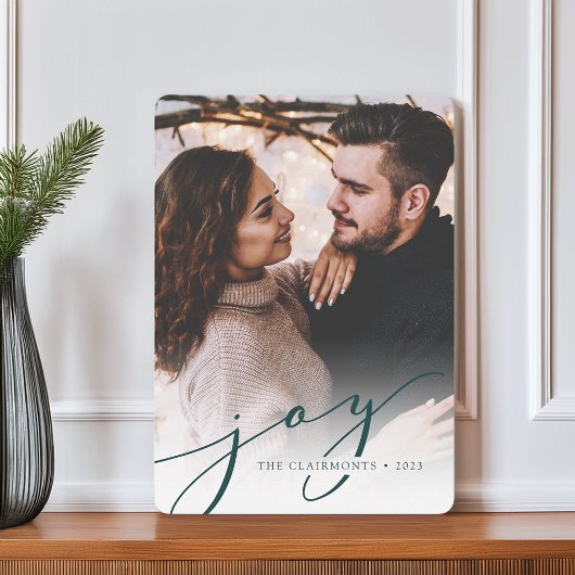 Joyスクリプト |クリスマス・ホリデー・フォト・カード シーズンカード