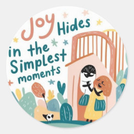 Joyスタンプ ラウンドシール