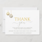 *~* JOYビジネス企業のオフィスホリデーカード (裏面)