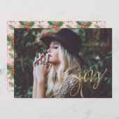 Joyフェイク金ゴールド シーズンカード (正面/裏面)