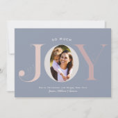 JOYフォトパモダンステルよくはしゃぐ シーズンカード (正面)