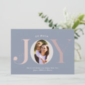 JOYフォトパモダンステルよくはしゃぐ シーズンカード (スタンド正面)