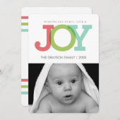 JOYホリデーカード シーズンカード (正面/裏面)