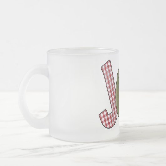 JOYホリデーTシャツとギフト フロストグラスマグカップ (左)