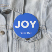JOYボタン、VOTE BLUEボタン 缶バッジ (インサイチュ)