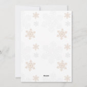 JOYメリークリスマスフォトウィンターバード シーズンカード (裏面)