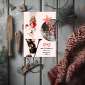 Joyモダン Familyフォトコラージュ シーズンカード