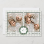 JOY写真フレームホリデーカード シーズンカード (正面)