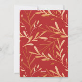 Joy抽象芸術の水色絵を描ブラシーのストロークフォト シーズンカード (裏面)