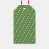 Joy書道I水彩クリスマスグリーン ギフトタグ (裏面)