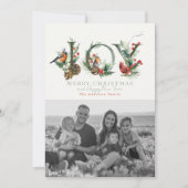 JOY松コーンレッドベリーバーズクリスマスフォト シーズンカード (正面)