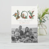 JOY松コーンレッドベリーバーズクリスマスフォト シーズンカード (スタンド正面)