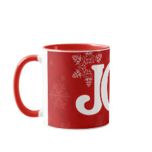 JOY エレガントな赤いクリスマス
