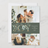 JOY エレガント3 フォト ゴールド グリーン シーズンカード (正面)