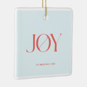 Joy | オリジナルクリスマスオーナメント セラミックオーナメント (右)